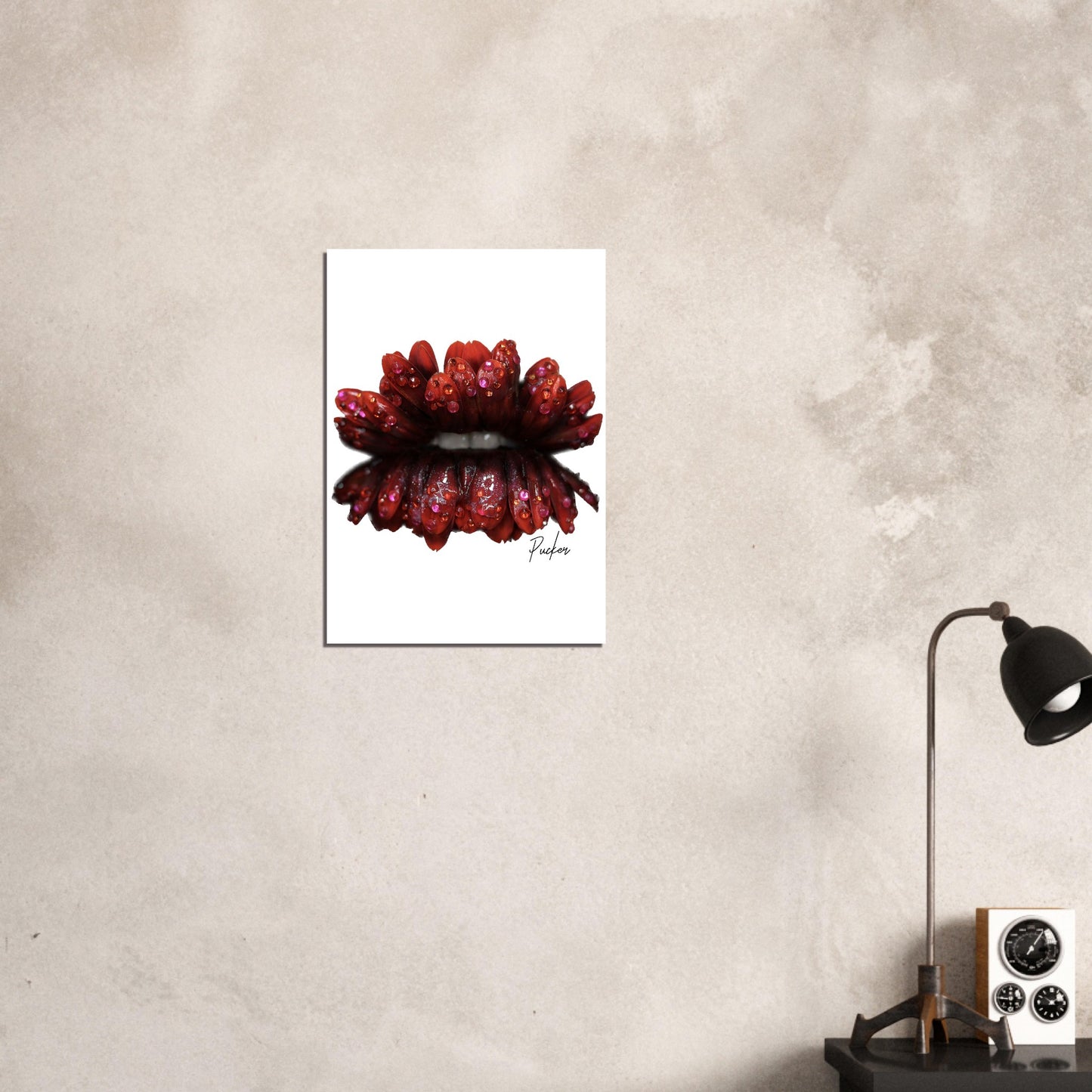 Petal Pout Premium Matte Poster